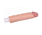 Lovetoy X-Tender Realistik Dokuda 2.5 Cm Uzatmalı Penis Kılıfı-LV1051F