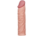Lovetoy X- Tender Realistik Dokulu 5cm Uzatmalı Penis Kılıfı -LV1052F