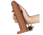 Lovetoy X-TENDER Realistik Titreşimli 7 Cm Uzatmalı Penis Kılıfı-LV1065B