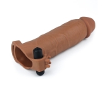 Lovetoy X-TENDER Realistik Titreşimli 7cm Uzatmalı Penis Kılıfı-LV1066B
