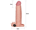 Lovetoy X-TENDER Realistik Titreşimli Uzatmalı Penis Kılıfı-LV1064F Lovetoy X-TENDER Realistik Titreşimli Uzatmalı Penis Kılıfı-LV1064F