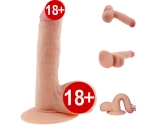 Lovetoy Yeni Nesil Ultra Yumuşak Özel Dokulu 18 Cm Realistik Penis-1083