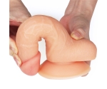 Lovetoy Yeni Nesil Ultra Yumuşak Özel Dokulu 18 Cm Realistik Penis-1087