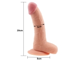 Love Toy Yeni Nesil Ultra Yumuşak Özel Dokulu 21 Cm Realistik Penis-1085 Love Toy Yeni Nesil Ultra Yumuşak Özel Dokulu 21 Cm Realistik Penis-1085