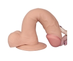 Lovetoy Yeni Nesil Ultra Yumuşak Özel Dokulu 22 Cm Realistik Penis-1086