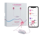 Lovense Gemini App Kontrollü Titreşimli Şarjlı Göğüs Ucu Klipsleri