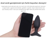 Lovense Hush 2 Akıllı Telefon Kontrollü 1.5 İnch Anal Plug