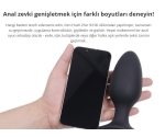 Lovense Hush 2 Akıllı Telefon Kontrollü 2.25 İnch Anal Plug