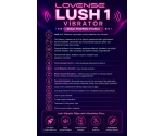 Lovense Lush 1 Vibratör Akıllı Telefon&Saat Uyumlu