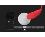 Lovense Vulse App-Controlleds Thrusting & Vibrating Egg Vibratör