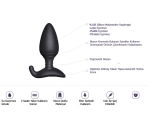 Lovense Hush Wifi İle Akıllı Telefon ve Tablet Kontrolü Sağlayan 38 Mm Anal Plug