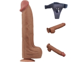 Lovetoy Brown King Size Hareketli Dış Yüzey Ultra Yumuşak 36 Cm Realistik Kemerli Penis Lovetoy Brown King Size Hareketli Dış Yüzey Ultra Yumuşak 36 Cm Realistik Kemerli Penis