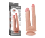 Lovetoy Double Anal ve Vajinal Çift Katmanlı Ultra Yumuşak Realistik Kemerli Penis