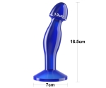 Lovetoy Flawless Clear 16 Cm Mavi Jel Dokulu Prostat Plug	