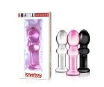 Lovetoy Glass Romance 11 Cm Cam Anal Plug Lovetoy Glass Romance 11 Cm Cam Anal Plug