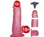 Lovetoy Jelly Studs Serisi Jel Dokulu 15 cm Realistik Kemerli Dildo