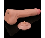 Lovetoy King Size Hareketli Dış Yüzey Özel Seri Ultra Yumuşak 29 Cm Realistik Kemerli Penis