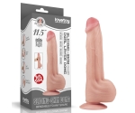 Lovetoy King Size Hareketli Dış Yüzey Özel Seri Ultra Yumuşak 29 Cm Realistik Penis