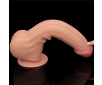 Lovetoy King Size Hareketli Dış Yüzey Özel Seri Ultra Yumuşak 29 Cm Realistik Penis