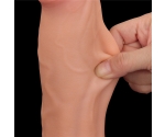 Lovetoy King Size Hareketli Dış Yüzey Özel Seri Ultra Yumuşak 29 Cm Realistik Penis