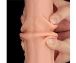 Lovetoy King Size Hareketli Dış Yüzey Özel Seri Ultra Yumuşak 29 Cm Realistik Penis