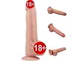 Lovetoy King Size Hareketli Dış Yüzey Özel Seri Ultra Yumuşak 29 Cm Realistik Penis