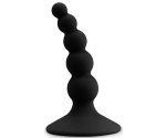 Lovetoy Lure Me Silikon Boğumlu 10 Cm Siyah Anal Plug
