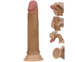 Lovetoy Nature Cock Serisi Özel Çift Dokulu 18 cm Esmer Realistik Penis