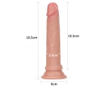 Lovetoy Nature Cock Serisi Özel Çift Dokulu 18 cm Realistik Penis