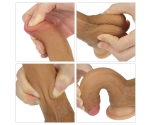 Lovetoy Nature Cock Serisi Özel Çift Katmanlı 18 cm  Esmer Realistik Kemerli Penis Lovetoy Nature Cock Serisi Özel Çift Katmanlı 18 cm  Esmer Realistik Kemerli Penis