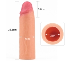 Lovetoy Nature-Extender Serisi Ultra Esnek Özel Silikonlu Penis Kılıfı