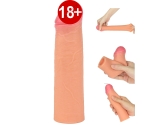 Lovetoy Nature-Extender Serisi Ultra Esnek Özel Silikonlu Penis Kılıfı