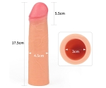 Lovetoy Nature-Extender Serisi Ultra Esnek Özel Silikonlu Penis Kılıfı