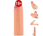 Lovetoy Nature-Extender Serisi Ultra Esnek Özel Silikonlu Penis Kılıfı