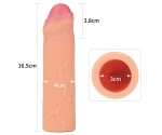 Lovetoy Nature-Extender Serisi Ultra Esnek Özel Silikonlu Sünnetsiz Penis Kılıfı Lovetoy Nature-Extender Serisi Ultra Esnek Özel Silikonlu Sünnetsiz Penis Kılıfı