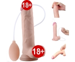 Lovetoy Soft Ejaculation Serisi Su Fışkırtmalı 21 cm Yumuşak Realistik Penis