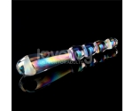 Lovetoy Twilight Gleam Glass Boğumlu Cam Dildo