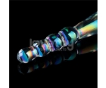 Lovetoy Twilight Gleam Glass Boğumlu Cam Dildo