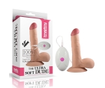 Lovetoy Ultra Yumuşak Özel Dokulu 18 Cm Titreşimli Realistik Penis
