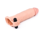 Lovetoy X-TENDER Realistik Titreşimli 7 cm Uzatmalı Penis Kılıfı-LV1066F