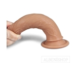 Lovetoy Nature Cock Serisi Özel Çift Dokulu 18 cm Realistik Penis