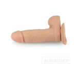 Lovetoy Real Extreme Serisi 19 cm Titreşimli Realistik Penis