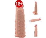 Lovetoy X-TENDER Realistik Penis Kılıfı-LV1054F