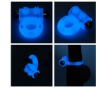 Lumino Güçlü Titreşimli Fosforlu Penis Halkası