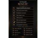 Magic Ekstra Uyarıcı Gövdeli Titreşimli Anal Plug