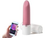 Magic Lotos Telefon Uyumlu Her Yerden Kontrol Edilebilen Titreşimli Ruj Vibratör