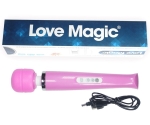 Magic Wand 20 Hızlı Şarjlı Pembe Masaj ve Orgazm Vibratör + 2 Başlık  Magic Wand 20 Hızlı Şarjlı Pembe Masaj ve Orgazm Vibratör + 2 Başlık