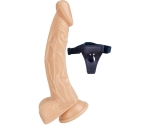 Markes 22 cm Belden Bağlamalı Strap On Realistik Penis Dildo