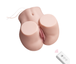 Mgn Kumandalı Emiş Yapabilen Titreşimli Otoimatik Mastürbatör Kalça Vajina