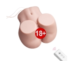 Mgn Kumandalı Emiş Yapabilen Titreşimli Otoimatik Mastürbatör Kalça Vajina